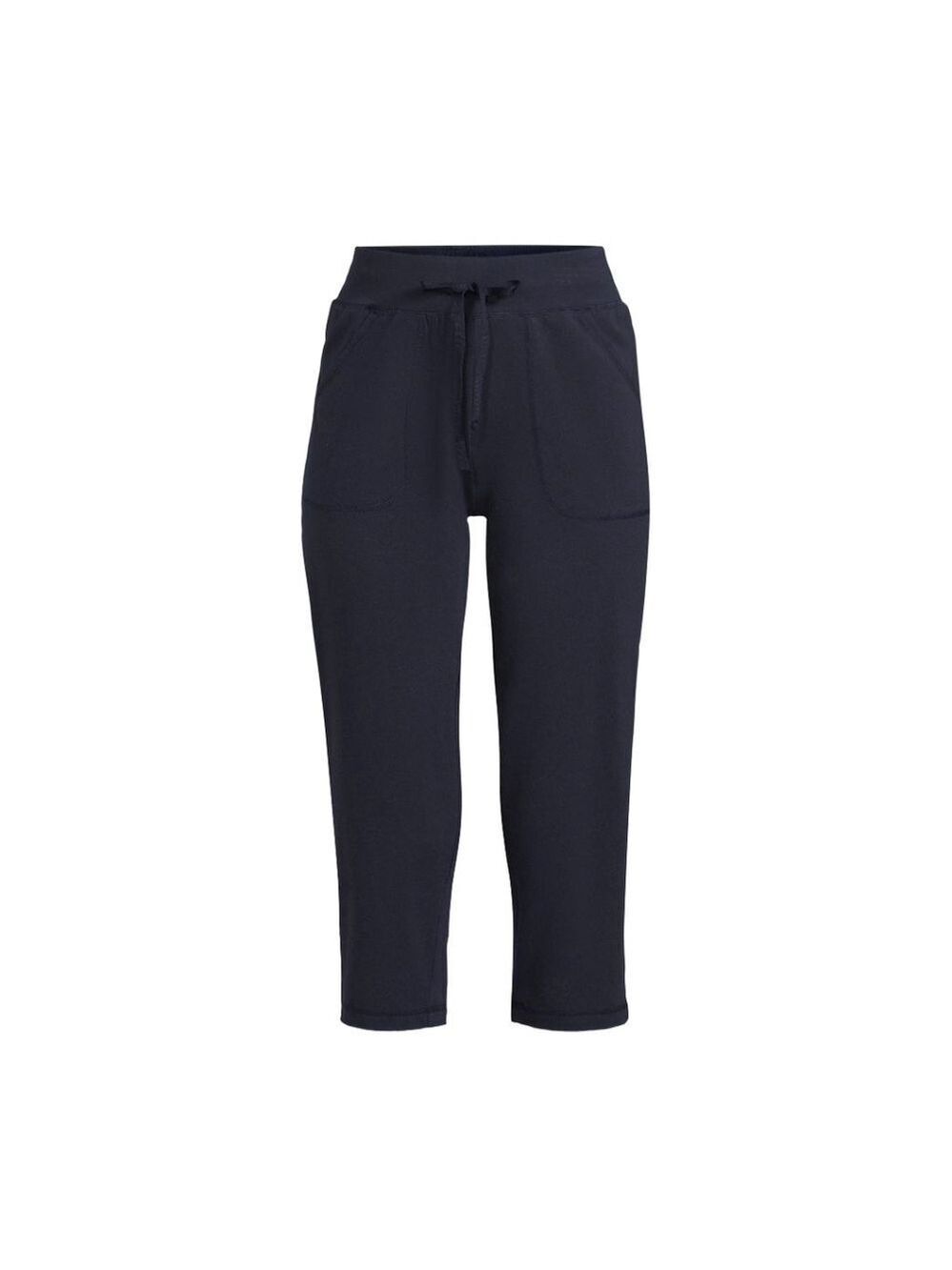 Women's Athletic Works Navy Knit Capri Pants Size XXL